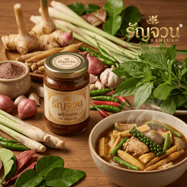 พริกแกง ตรารัญจวน | จะแกงหรือผัดเผ็ด ก็อร่อยจัดจ้าน!