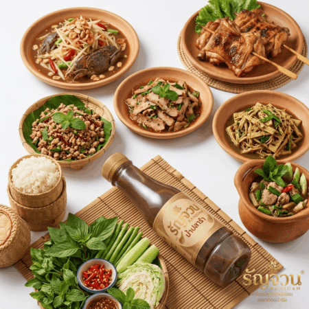 เผยเคล็ดลับความอร่อยระดับตำนาน ยกระดับเมนูอีสานแซ่บนัวด้วย “น้ำปลาร้า ตรารัญจวน”